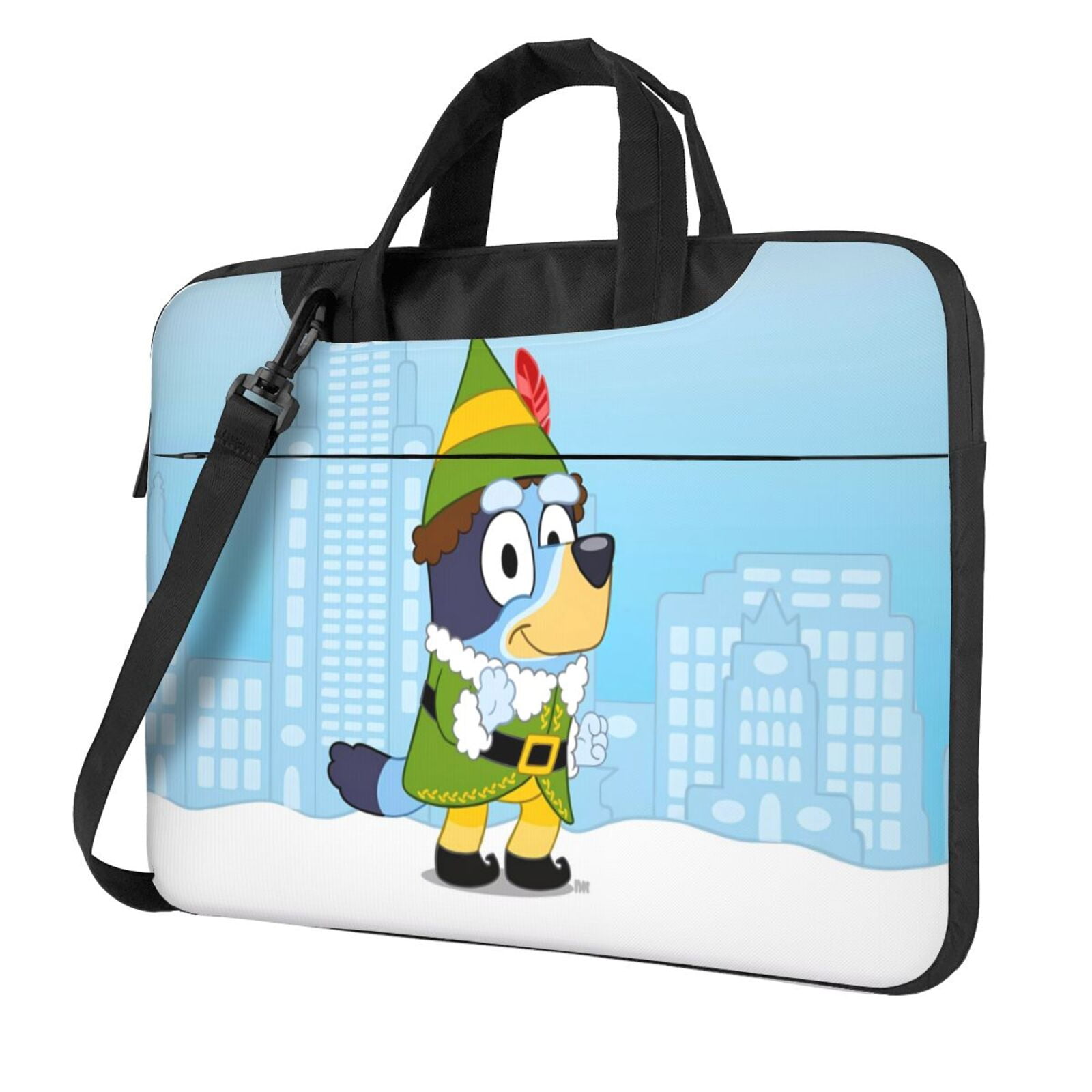 Doayai Bluey Print Laptop Bag,Messenger Shoulder Bag for Laptop or ...