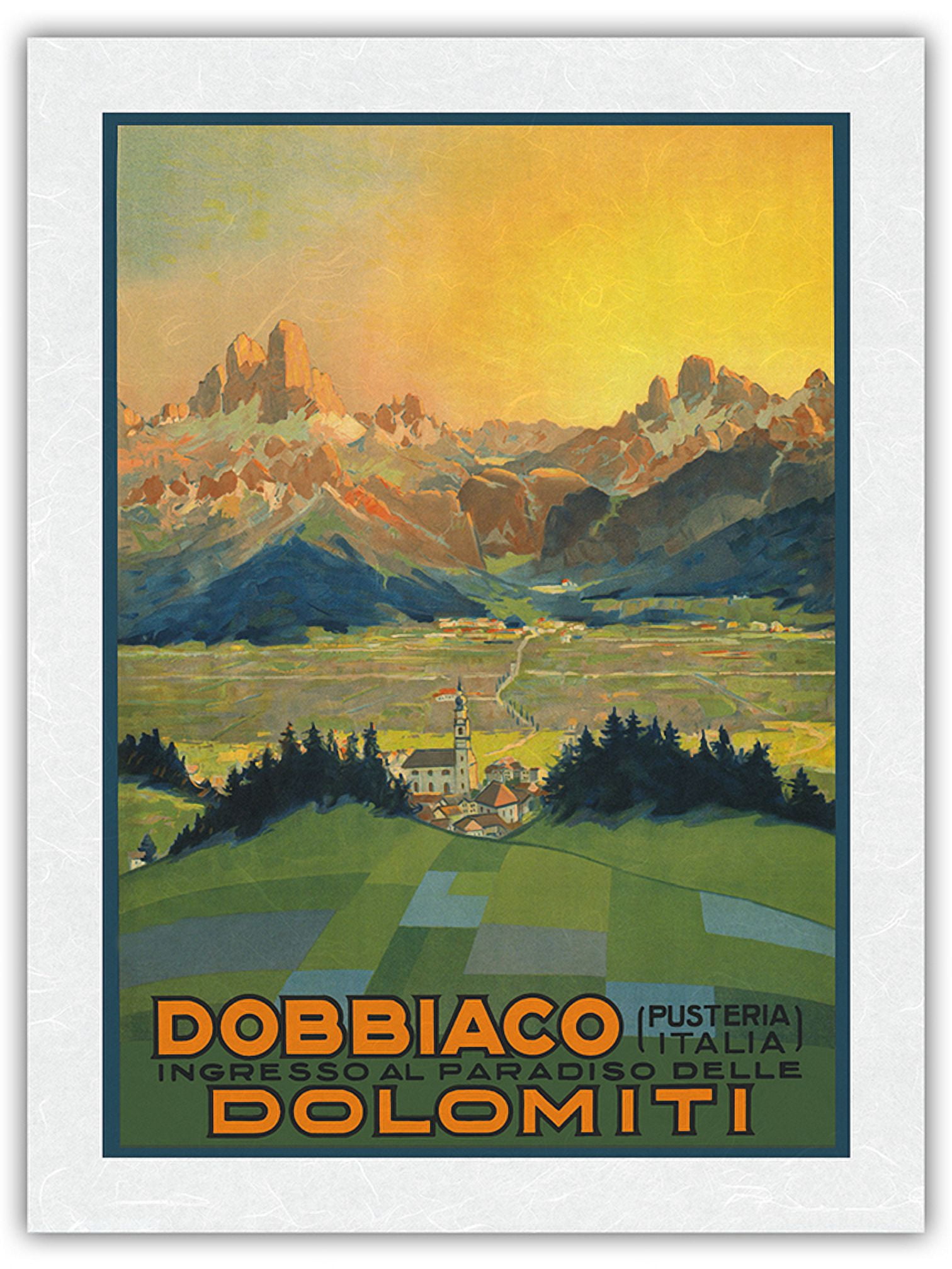 Puster Valley Map Dobbiaco (Toblach) - Puster Valley Italy - Paradise of the Dolomites ...