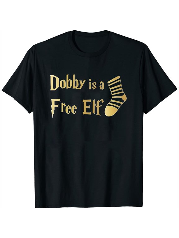 Dobby Is A Free Elf Shirts, Free Dobby T-Shirts, Funny Gift For WoMen, Dobby Free Socks Shirt, Funny Gifts For Girl And Boy