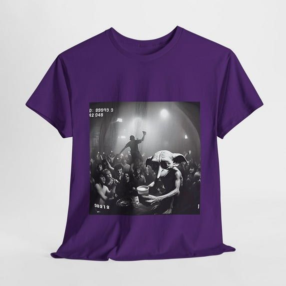 Dobby at the Party Harry Potter Unisex T-Shirt, Purple Color, Size 3XL