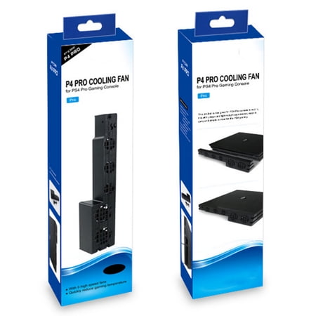 Dobe PS4 Pro Temperature Control Cooling Fan for Sony PlayStation 4 Pro Gaming Console