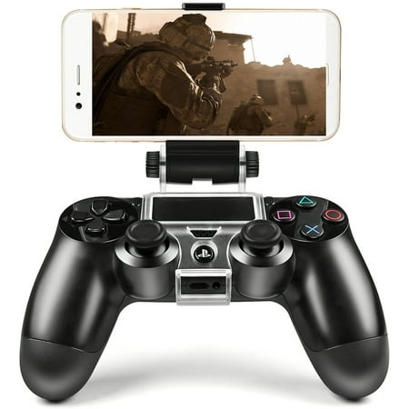 Dobe PS4 Smart Clip Holder for Mobile Phone and Sony PlayStation Dual Shock 4 Controller Video Game Accessory