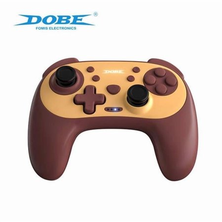 Dobe Game TNS-2101 Dobe Tns-2101 Bluetooth Wireless Gaming Controller, Compatible With Switch / Android(android 6.0 Or Above) / Pc / Ios 13 / Ps3 Cable Connection, Adjustable Motor Vib