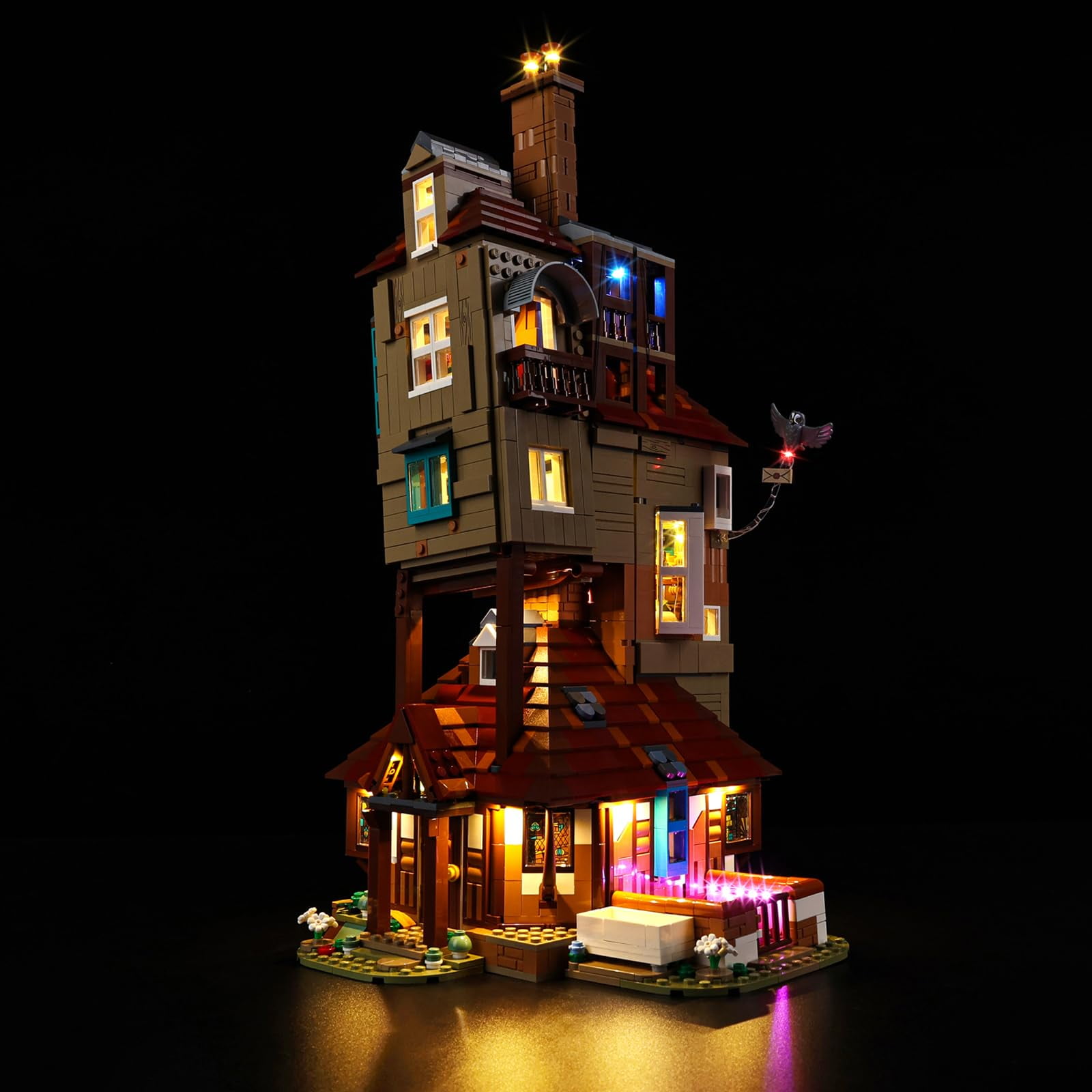 Dobegin LED Lighting Kit for Lego 76437 Harry Potter The Burrow