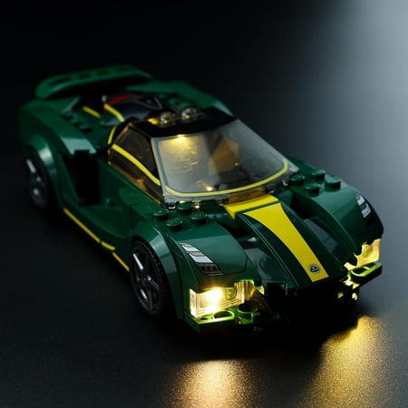 Dobegin Led Light Set Designed for Lego Lotus Evija 76907 Car Model Building Kit - No Legos Set (Classic Version)