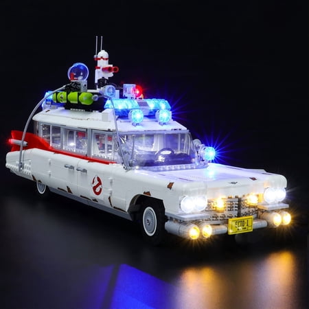 Dobegin Led Lighting Kit for Ghostbusters ECTO-1 - Compatible with Lego 10274 Building Blocks Model- (Not Include)
