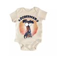 thumbnail image 1 of Doberman Dog Baby Boy Girl Clothes Bodysuit Cute Newborn Cute Baby Onesie, BABY BODYSUIT LAT 4424, 1 of 3