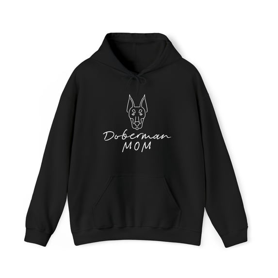 Doberman Dog Mom Hoodie, Gifts, Hooded Sweatshirt