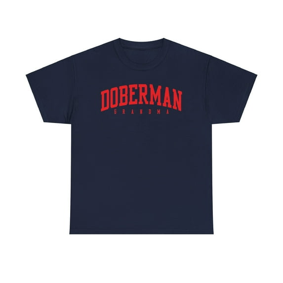 Doberman Grandma Shirt Gifts Tshirt Tee Crew Neck