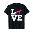 thumbnail image 1 of Doberman Love T-Shirt, 1 of 5