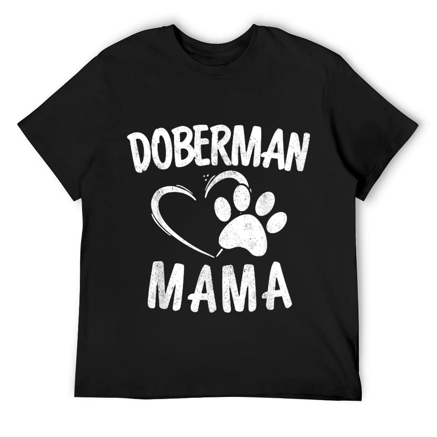 Fellow Friends Maglietta Donna 'Doberman Mum' In Cotone, Taglie S-XXL, Stampa Digitale