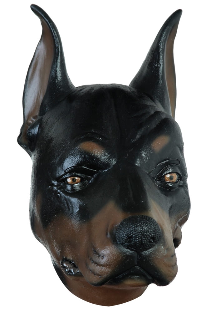 Doberman Mask Adult Halloween Accessory