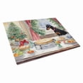 thumbnail image 1 of Doberman Pinscher Christmas Cookies Glass Cutting Board 12 in x 15 in, 1 of 5