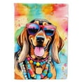 thumbnail image 1 of Doberman Pinscher Hippie Dawg Garden Flag 11.25 in x 15.5 in, 1 of 5