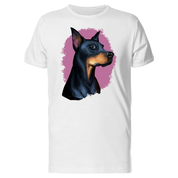 Doberman Pinscher Sideview T-Shirt Men -Image by Shutterstock, Male XX-Large