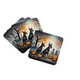 thumbnail image 1 of Doberman Pinscher Spooky Halloween Foam Coaster Set of 4, 1 of 5