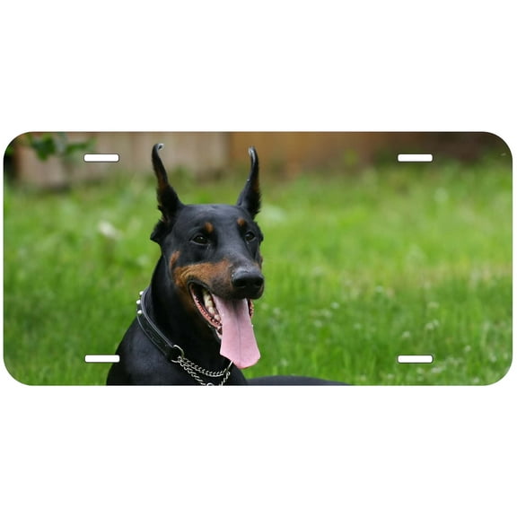 Doberman TAG05 Novelty Car Auto License Plate
