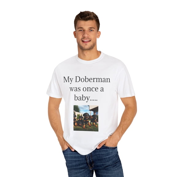 Doberman Tee, Animal Shirt, Gift for Him