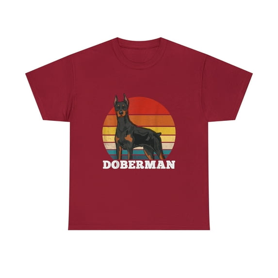 Doberman Vintage Retro Tshirt