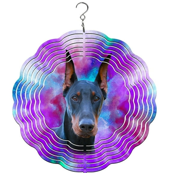 Doberman Wind Spinner