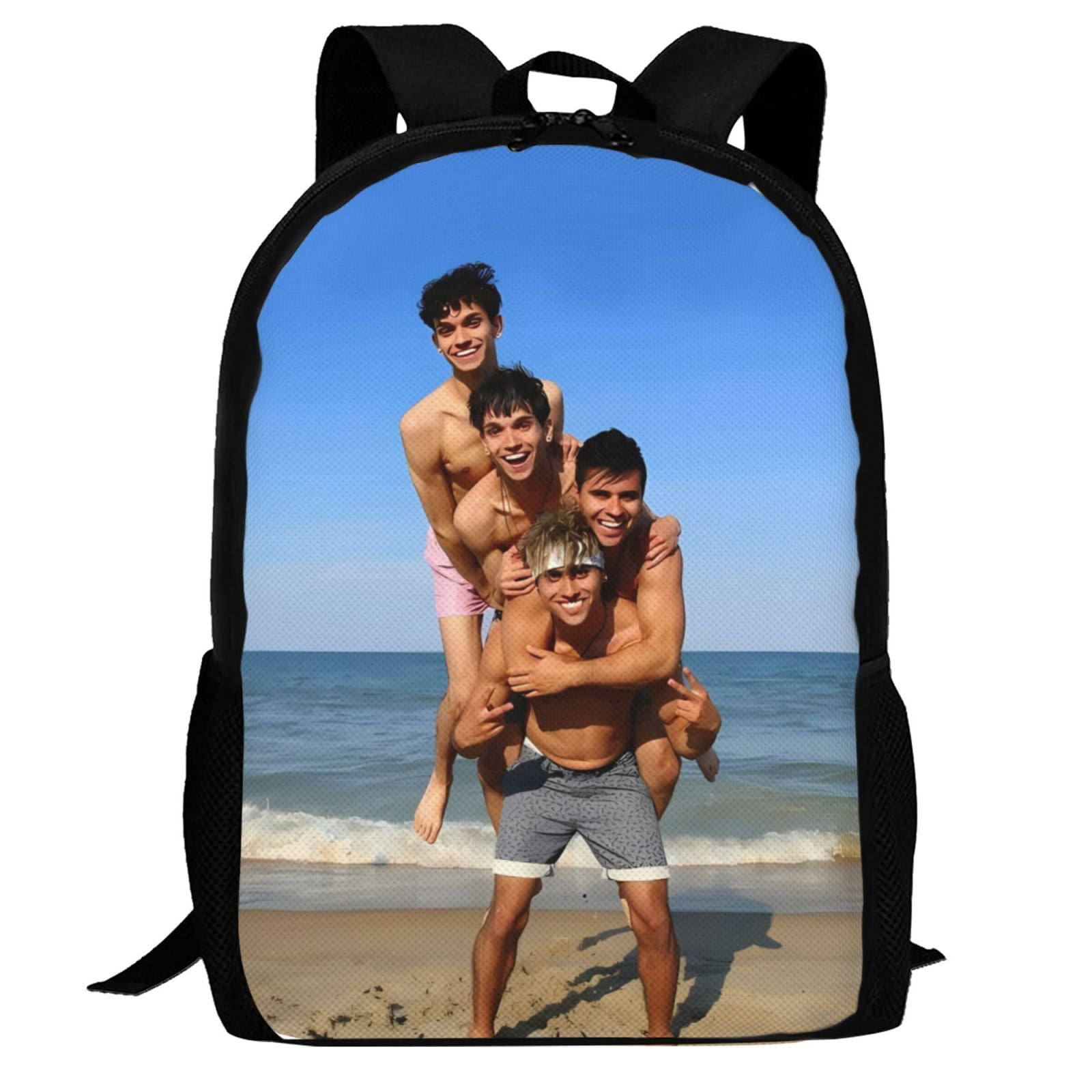 Dobre Brothers Backpack 3d Print Laptop Backpack Lightweight Casual Daypack Bookbag Multi Function Travel Backpack 16.5 In Walmart
