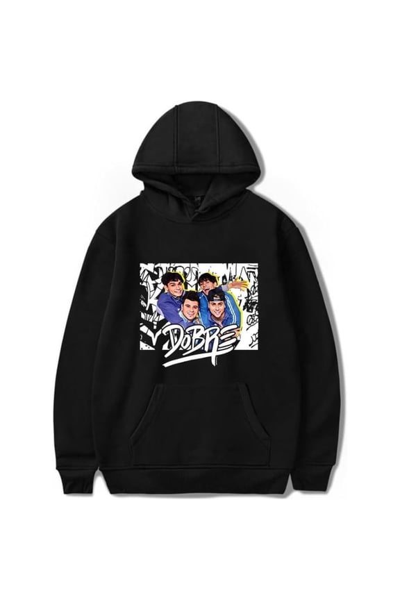 Dobre Brothers Hoodie Merch Pockets Drawstring Unisex Hooded Sweatshirt Fashion Clothing
