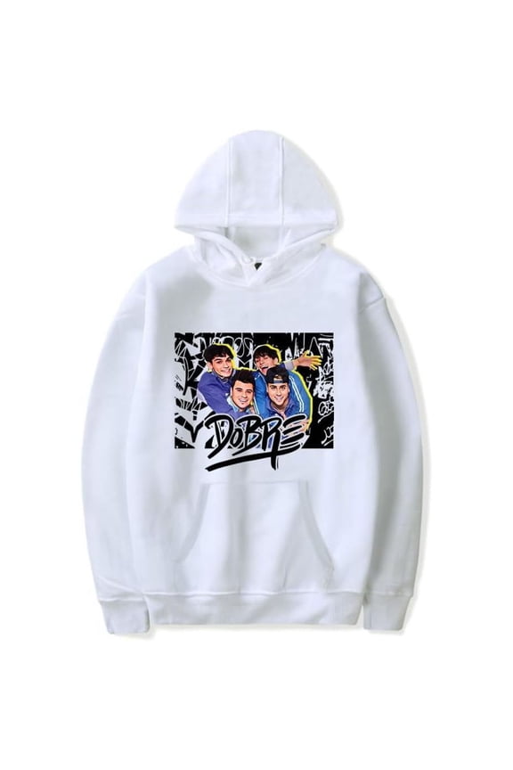Dobre Brothers Hoodie Merch Pockets Drawstring Unisex Hooded Sweatshirt Fashion Clothing