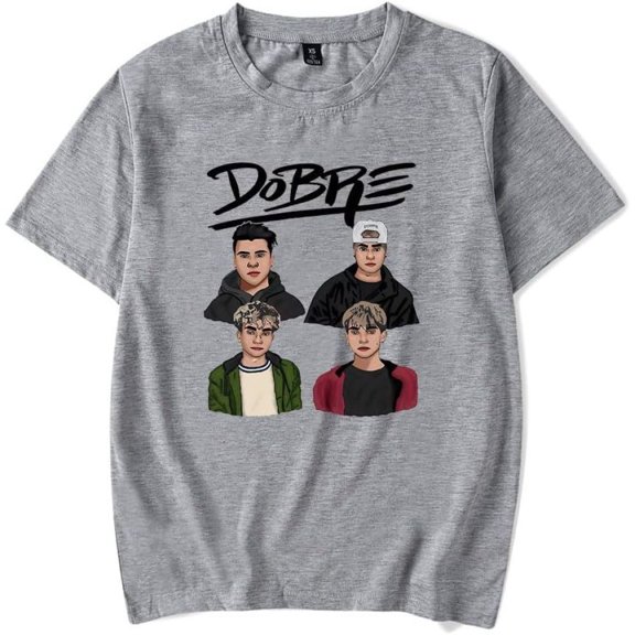 Dobre Brothers Merch Short Sleeve T-shirt Unisex Fashion Crew Neck Top