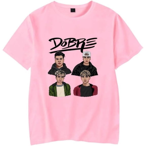 Dobre Brothers Merch Short Sleeve T-shirt Unisex Fashion Crew Neck Top