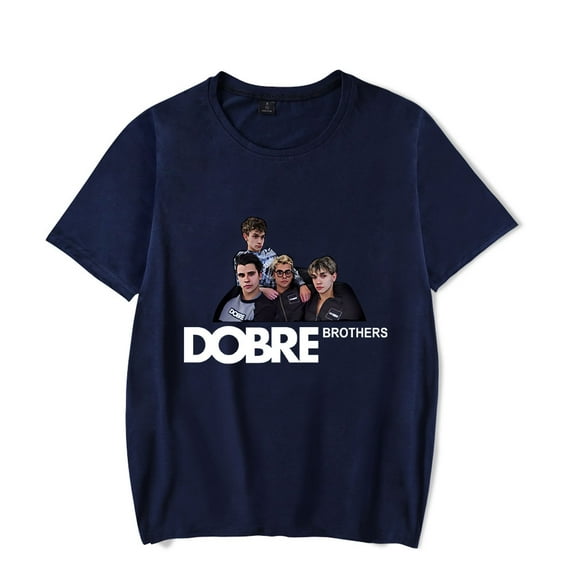 Dobre Brothers Merch T-Shirts Boys Girls Fashion Summer Tee Unisex Casual Short Sleeve Shirts