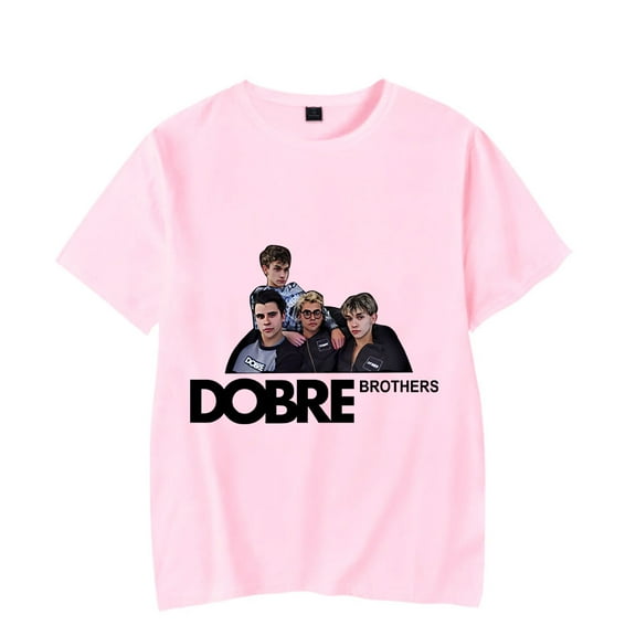 Dobre Brothers Merch T-Shirts Boys Girls Fashion Summer Tee Unisex Casual Short Sleeve Shirts