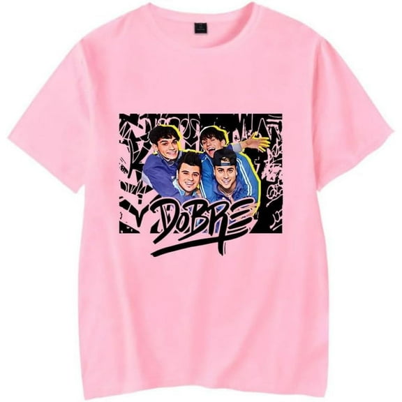 Dobre Brothers Short Sleeve T-shirt Merch Unisex Fashion Crew Neck Top