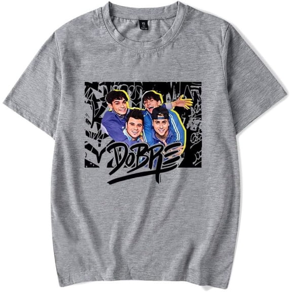 Dobre Brothers Short Sleeve T-shirt Merch Unisex Fashion Crew Neck Top