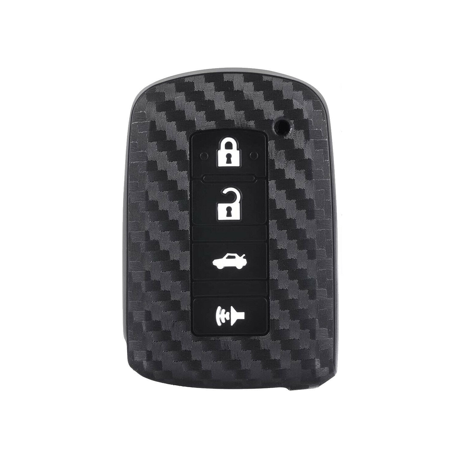 Dobrev Carbon Soft Silicone Keyless Entry Cover Case Fob Protector Skin ...