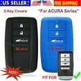 thumbnail image 1 of Dobrev Silicone 4 Button Case Cover Keyless Entry Protector Fob Skin Rubber Holder for Acura 2017 2018 2019 2020 Rdx Rlx ILX TLX MDX Key, 1 of 6