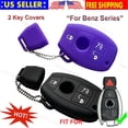 thumbnail image 1 of Dobrev Silicone Cover Case Fob Remote Protector Rubber Skin Holder Keyless Entry for Mercedes Benz C E S G M R SL Class Smart Key, 1 of 6