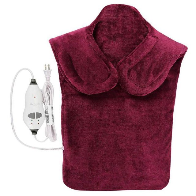 Dobrydom Electric Heating Pad Relief Wrap Heat and Massage Therapy for