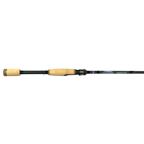 DOBYNS RODS CHAMPION XP SPINNING / 7’6” / 1 PC / 8-17 LB LINE WEIGHT / 3/16-5/8 OZ LURE WEIGHT / MEDIUM FAST ACTION / CORK-FULL HANDLE