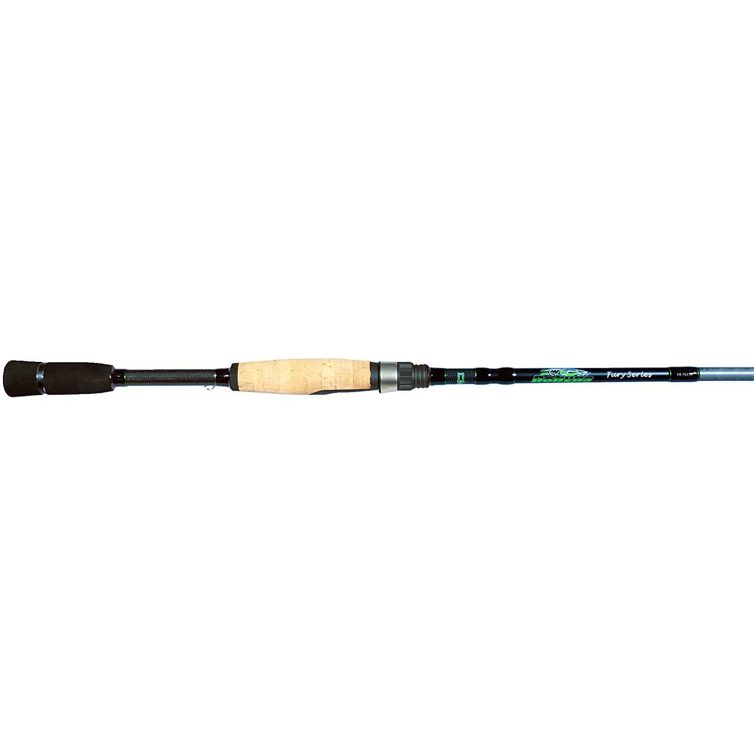 Dobyns Rods Fury Series Medium Power Fast Action Spinning Fishing Rod 7'  Blk/Grn
