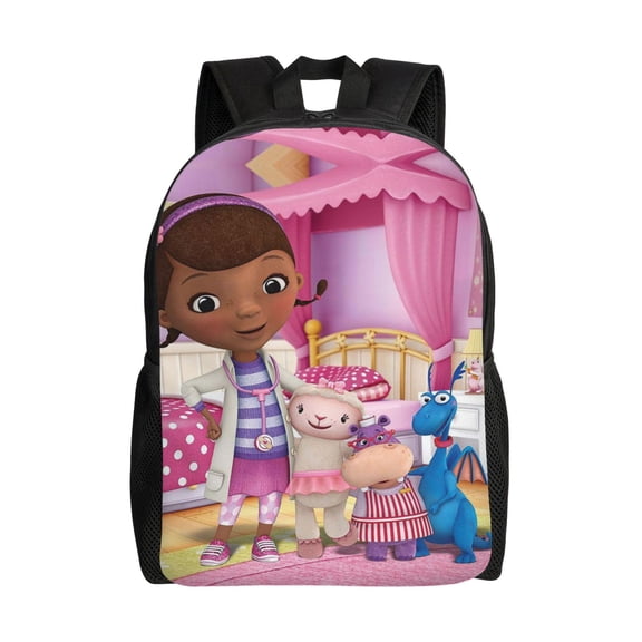 Doc Cute McS-tuffin Lightweight Backpack Laptop Backpacks Daypack Bookbag Travel