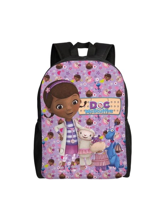 Doc Cute McS-tuffin Lightweight Backpack Laptop Bag Backpacks Daypack Bookbag Travel Camping