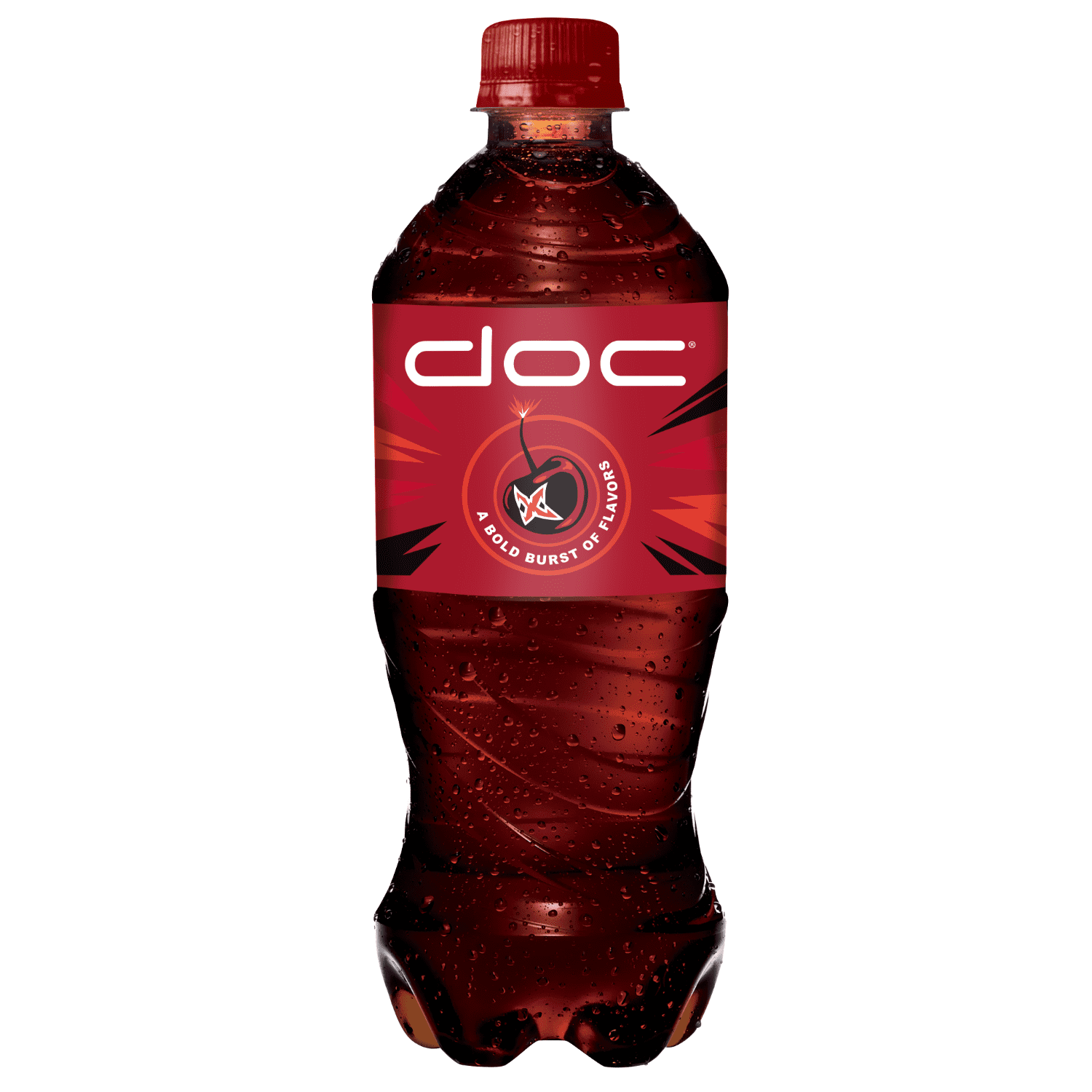 Doc Explosive Black Cherry Soda, 20 Fl. Oz.