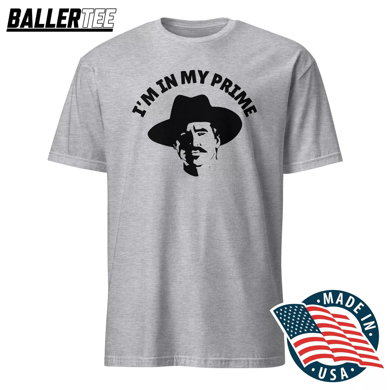 Doc Holliday Shirt Tendytee I'M In My Prime Tombstone Cowboy Vintage T ...