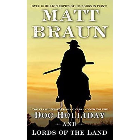 Pre-Owned Doc Holliday and Lords of the Land : Two Classic Westerns (Paperback)