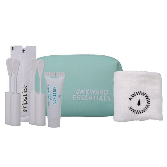 Doc Johnson Awkward Essentials Dripsticks after-Sex Absorbing Sponge for Women, 13 Feminine Wipes for Feminine Care