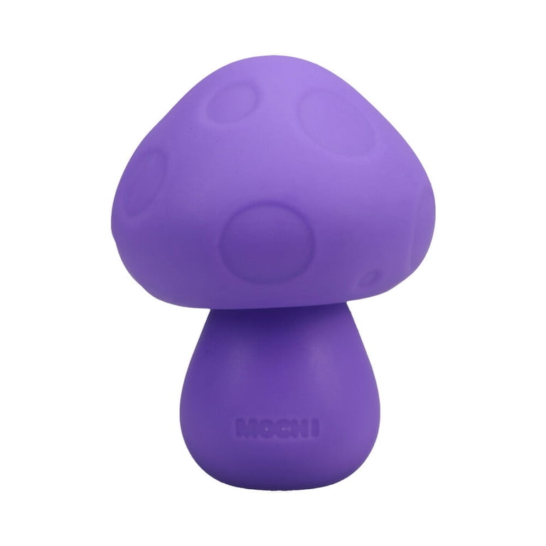 Doc Johnson Mochi Mushroom Vibe 10 Function Silicone Rechargeable Clitoral  Vibrator, Purple
