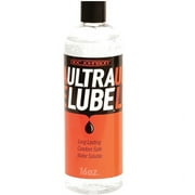 Doc Johnson Ultra Lube, Long Lasting Water Based Personal Lubricant, 16 oz