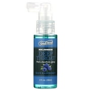 Doc Johnsons GoodHead Deep Throat Spray Blue Raspberry 2oz