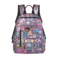 thumbnail image 1 of Doc McS-tuffins Lightweight Backpack Daypack Casual Shoulder Bags Travel Hiking Camping, 1 of 9