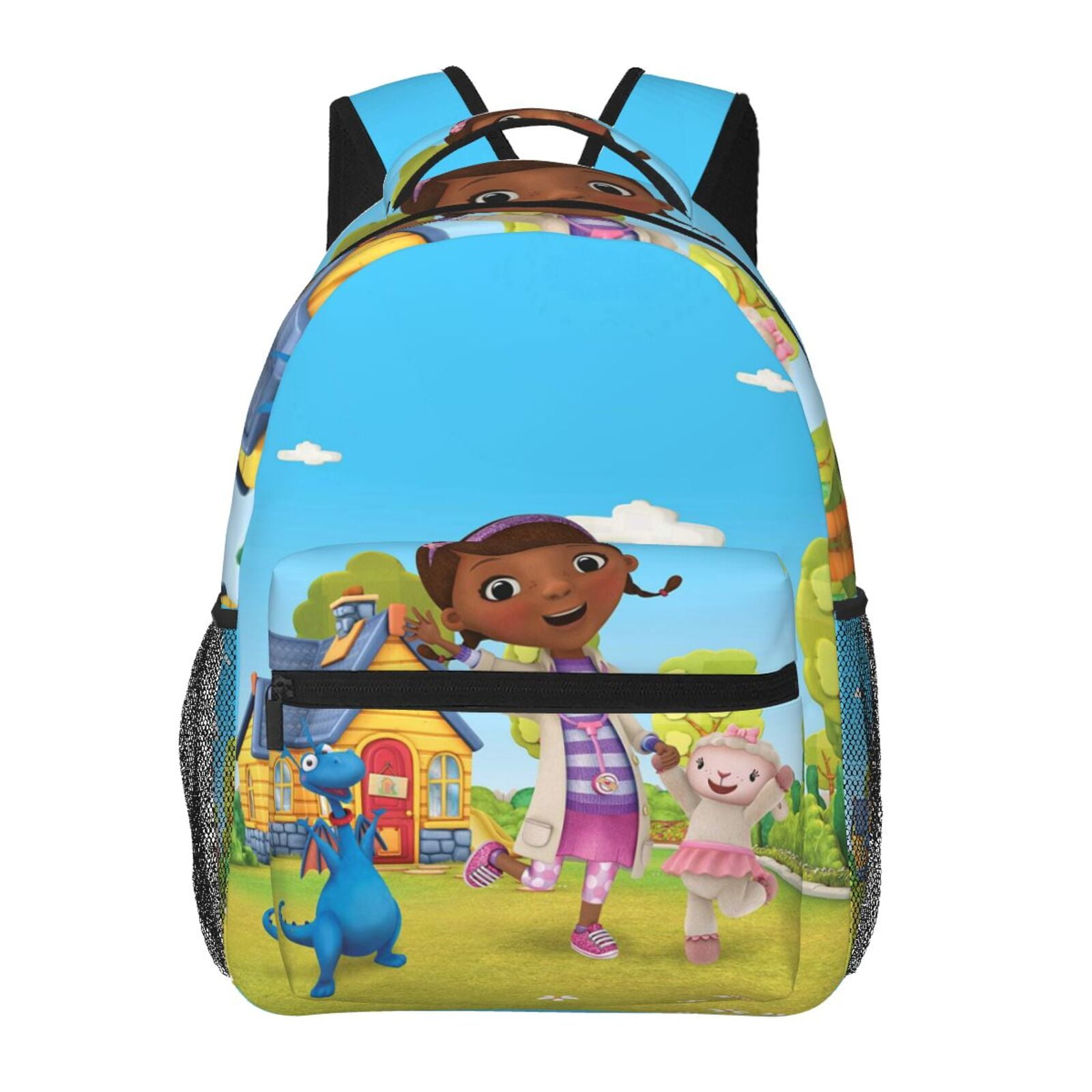 Doc McStuffins 3D Printed Cartoon Backpack Lightweight Laptop Backpack ...